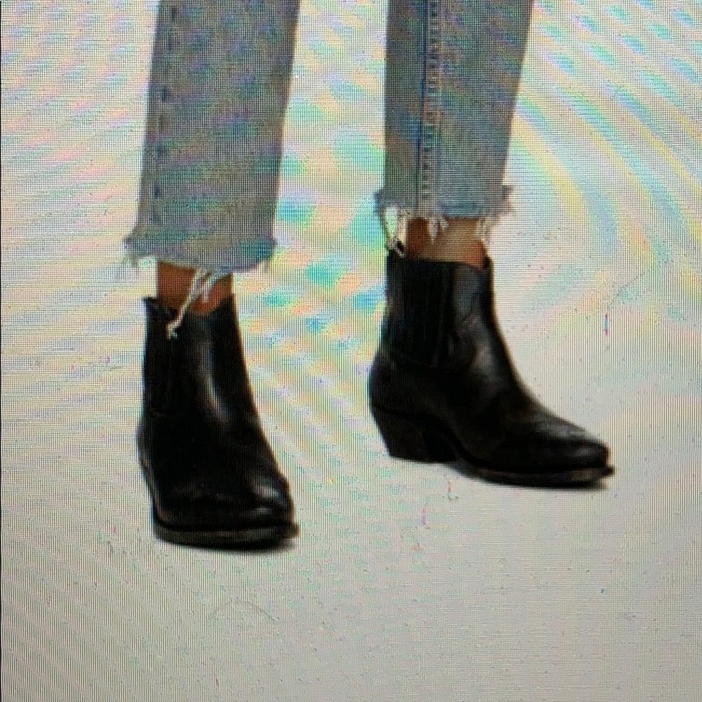 Golden Goose Black Leather Ankle Booties - Picture 8 of 8